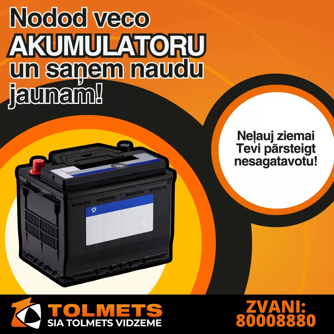 Auto akumulatora baterija
