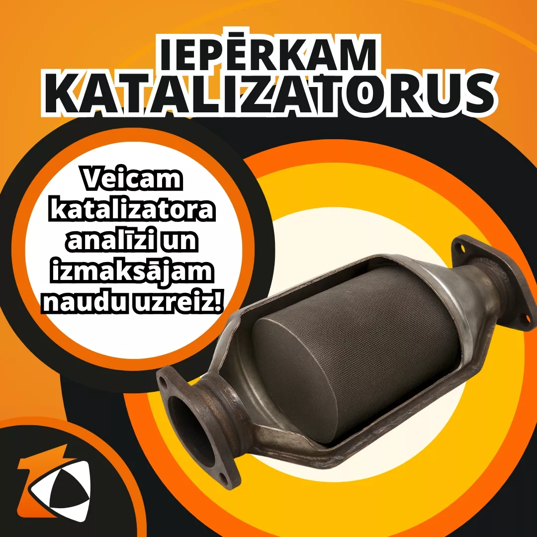 Katalizatoru iepirkšana