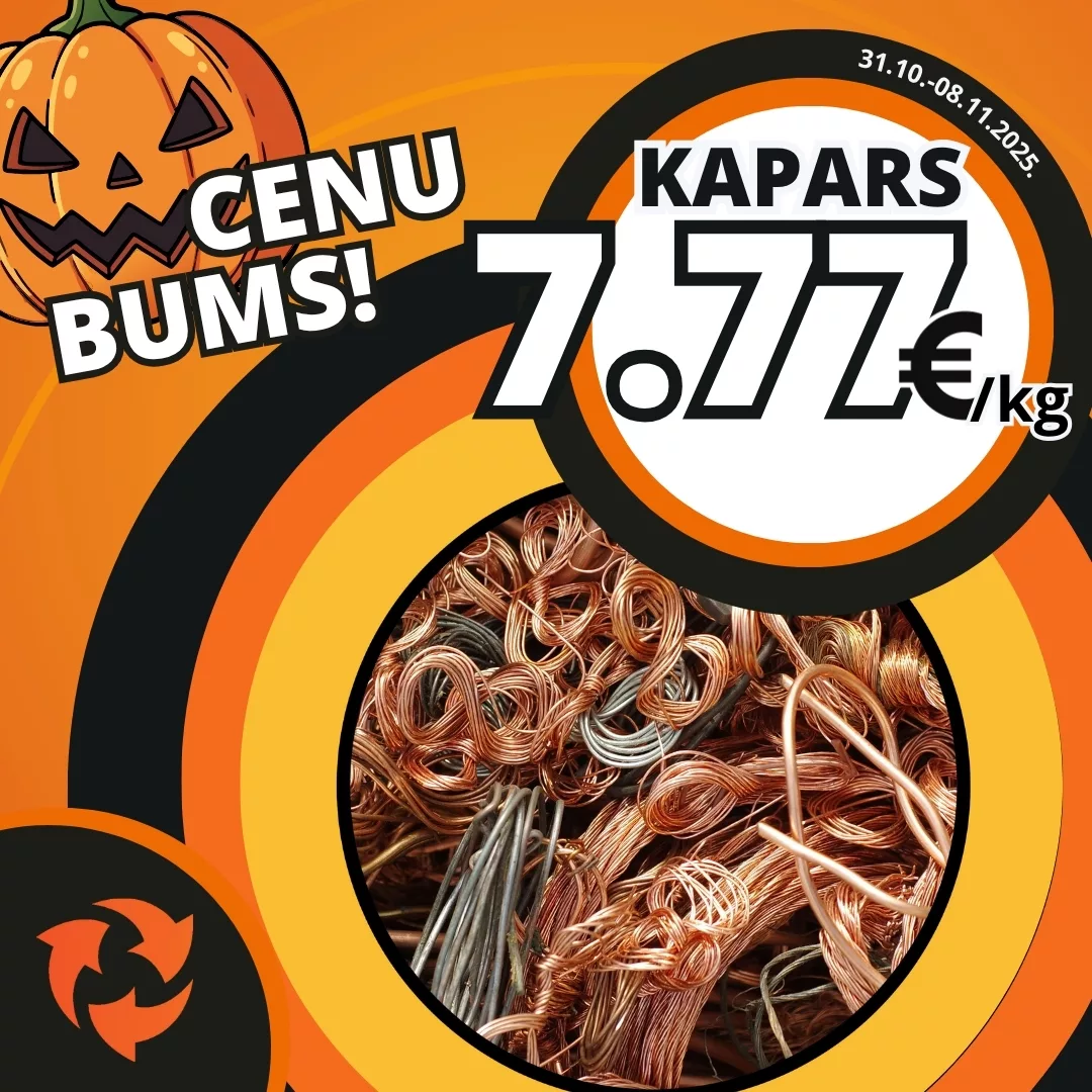 Kapara cena metāllūžņos